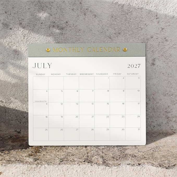 Beautiful 2026-2027 Magnetic Fridge Calendar - Runs From June 2026 Until December 2027 - The Perfect Monthly Refrigerator Paper Calendar for Easy Organizing
