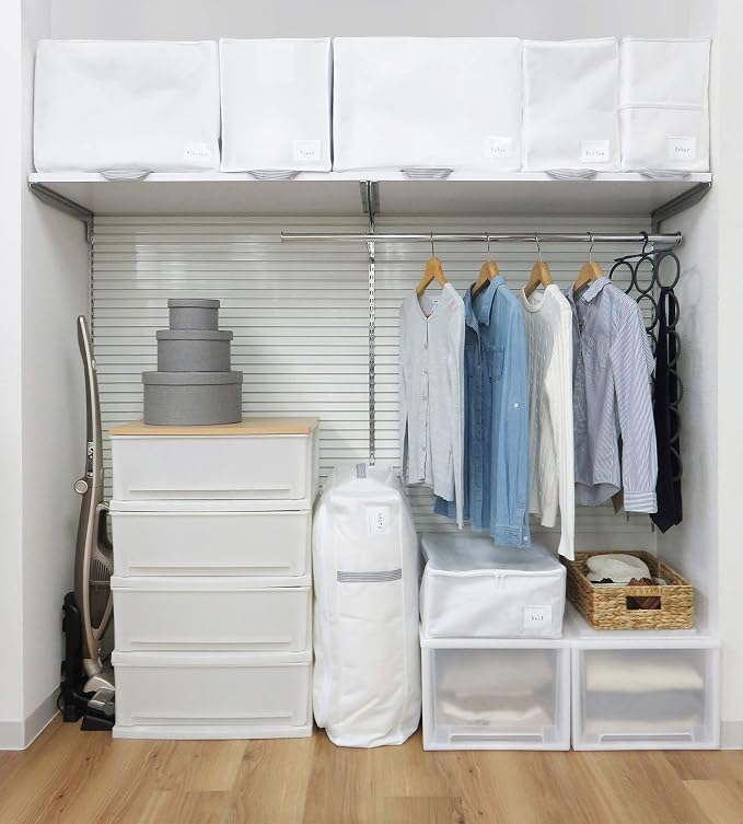 Towa Sangyo 85696 Storage Bag, MSC Basic, Closet, White, M